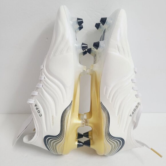 NEW Adidas Copa Sense.1 SG Soccer Cleats HP7841 Size 7.5 White Gold main image 6